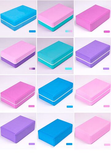 Yoga Block Brick EVA Colorful Foam Block For Crossfit Exerci