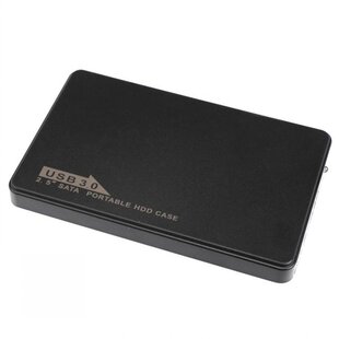 Portable  External Hard Disk Drive Black Desktop Laptop 2.5