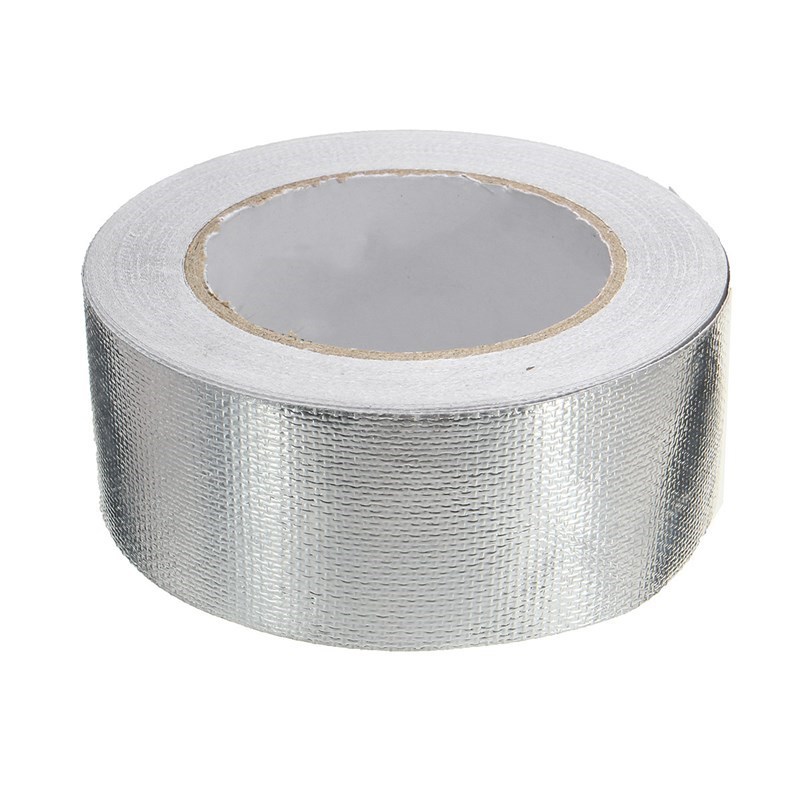 MTGATHER 48mmx25m Aluminum Reinforced Heat Shield Tape Adhes