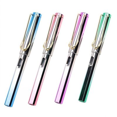 1Pc Fine Nib Fountain Pen 0.5mm Calligraphy Signature Statio