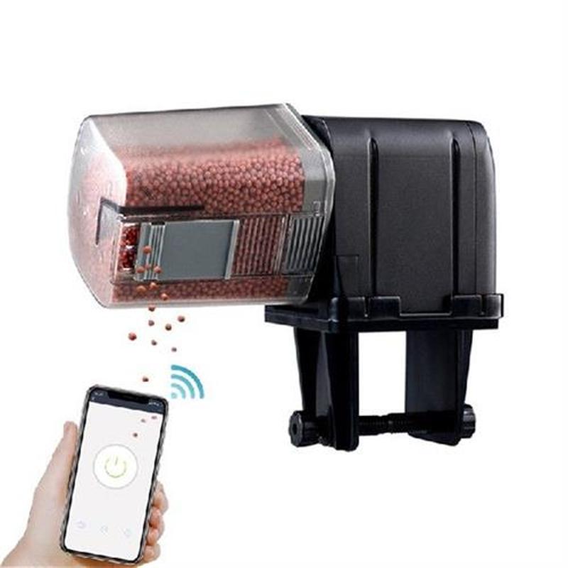 Aquarium Fish Tank Automatic Food Feeder Timing Wifi