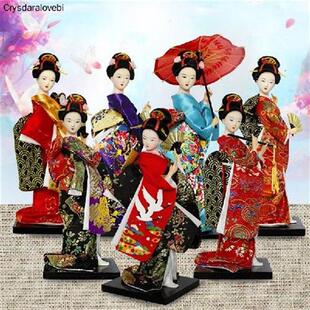 25cm  Japanese Style Geisha Doll Kimono Doll Decoration
