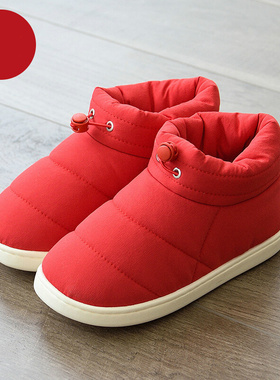 Woman Warm Boots Cotton Fabric Warm Shoes for 2020 Winter Fe