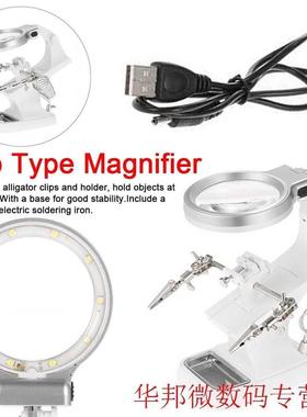 Helping Third Hand Tool Soldering Stand With Welding Magnify