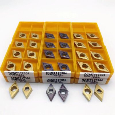 DCMT11T304 VP15TF US735 UE6020 External Turning Tools Carbid