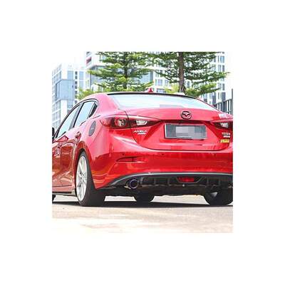 Mazda 3 Axela ABS Rear Bumper Diffuser Bumpers Protector 20