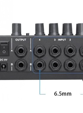 8 Channel Sound Universal Digital Mixer Adjusting Microphone