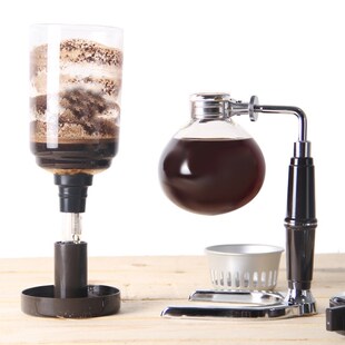 Hand Siphon Coffee Maker Pot Vacuum Coffee Brewer Siphon Dur