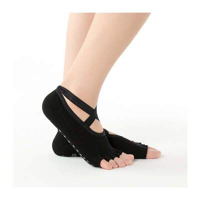 Yoga Anti-slip Socks 1 Pairs Women Pilates Backless Silicon