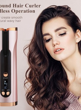 Automatic Hair Curler Auto Ceramic Wireless Curling Iron Hai