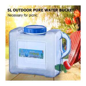 5/7.5/8/10/12/15L Capacity Outdoor Water Bucket Portable Dri