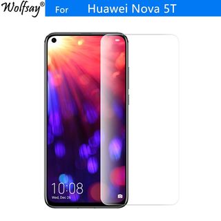 2PCS For Tempered Glass Huawei Nova 5T Screen Protector 9H T