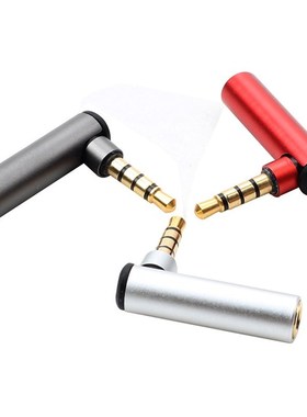 3.5mm Male to Female 90 Degree Right Angled Adapter Convert