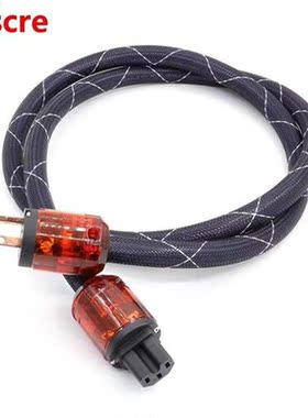 High Quality OFC Copper Audiophile Power Cord Cable AC Mains