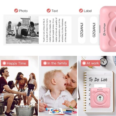 Peripage A6 Mini Photo Printer Portable hermal Pocket Printe