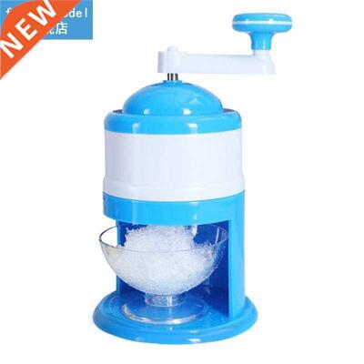 1pc Ice Crusher ainless eel Hand Crank Snow Cone Maker I
