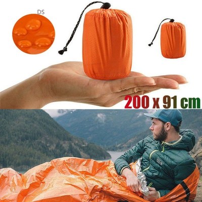 ltralight Emergency Sleeping Bag Thermal Waterproof  Out