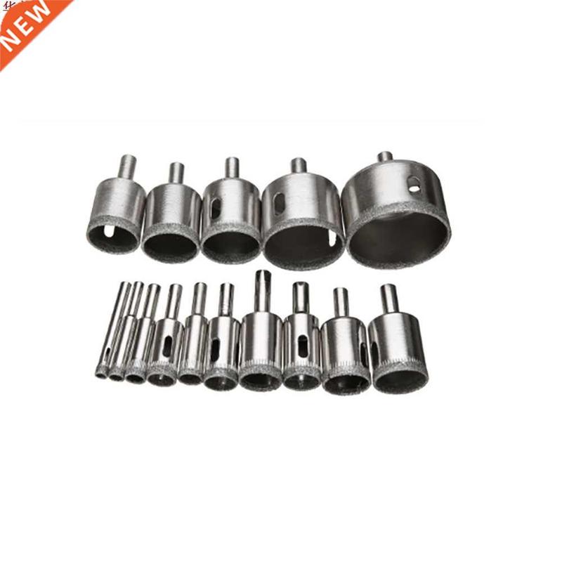 15 pièces Diamant Foret Ensemble 6mm-50mm Outils