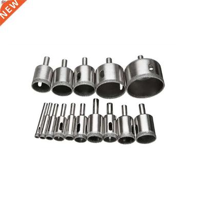 15 pièces Diamant Foret Ensemble 6mm-50mm Outils