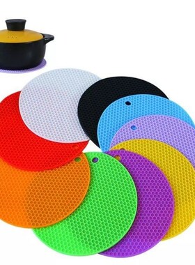 New Multi-function Coaster 18cm Round Heat-resistant Honeyco