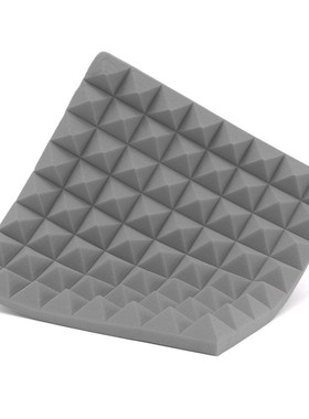 4PCS Pyramid Soundproof Foam Pyramid Acoustic Foam Sound Abs