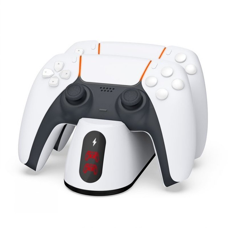 Dual Controller Charger For PS5 Wireless Gamepad Type-C USB