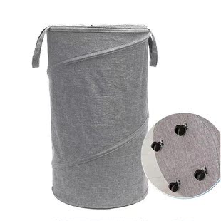 Large Laundry Basket With Wheels Oxford Cloth Storage