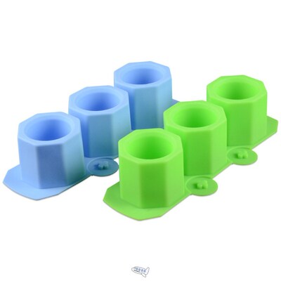 Achteckige Silikon Form Beton Fleischigen Blumentopf Leuchte