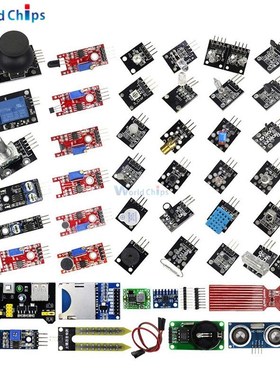 45 in 1 Sensors Modules Starter Kit for Arduino UNO R3 Mega