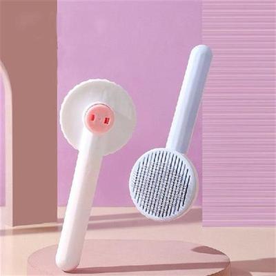 Cat Brush Pet Hair Removal Comb Self Cleaning Slicker Brush