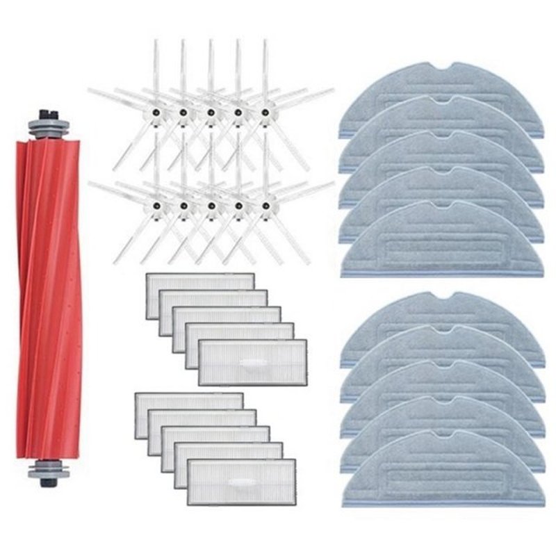 Accessories Kit for Roborock S7 T7S Plus Robot Main Side Bru