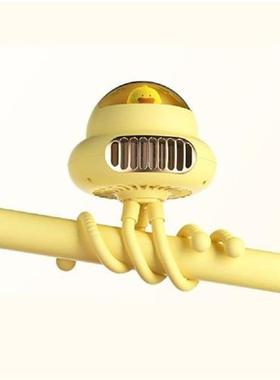 Octopus Mini Table Fan Angle Adjustment Travel Stroller Fan