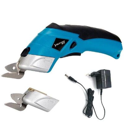 EU Plug Cordless Electric Fabric Scissors Leather Cloth