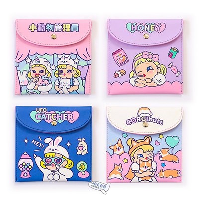 Traveling Sanitary Napkin Storage Bag Japanese Cute Cartoon