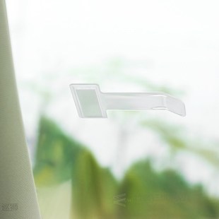 2pcs Car Parking Ticket Holder Clip Sticker for Kia Sportage