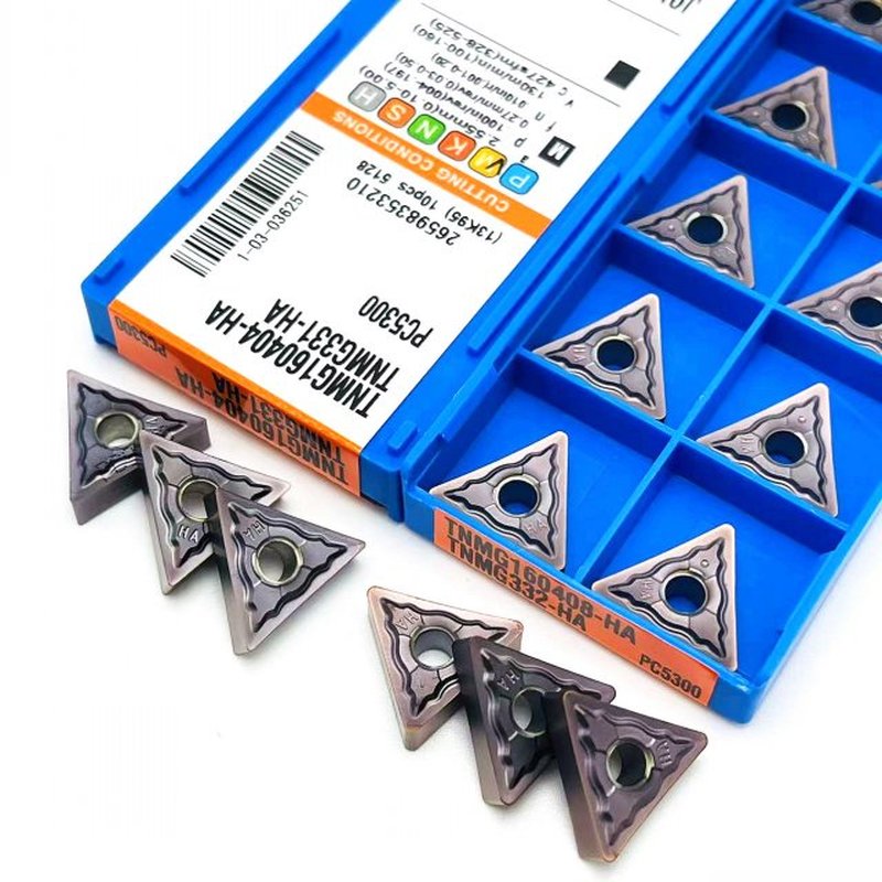 TNMG160408 TNMG160404 HA PC5300 triangle indexable carbide i