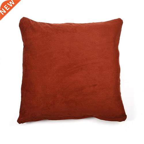 Vintage Linen Cotton Throw Square Pillow Waist Cushion Case