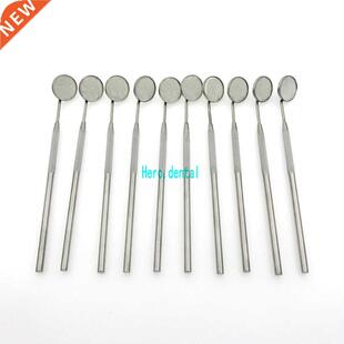 10pcs Dental Mirrors Stainless steel Surgical Instruments de
