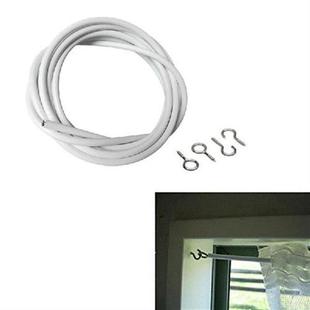 Curtain hooks Net Hang 2m/3m/4m/5m Curtain Wire Window Cord