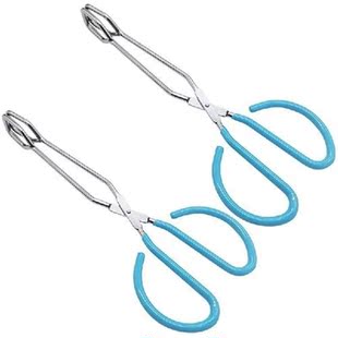2 Pcs 10 Inch Scissor Food Tongs,Kitchen Tongs Serving Tong