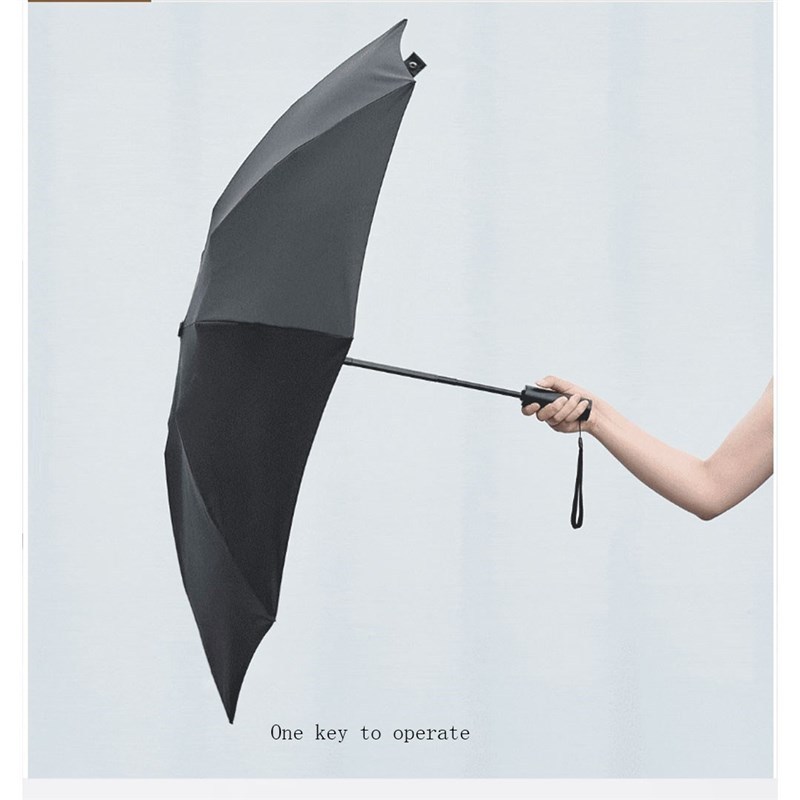 90Fun Automatic Reverse Folding Umbrella Men Led Luminous Wi