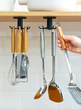 360 Rotated Rotatable Hooks Multifunctional Kitchen Hook