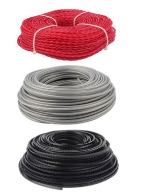 Mowing Nylon Trimmer Rope Line Brush Cutter Strimmer Wire La