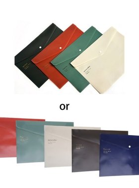 1Piece Reusable A4 Test Paper Folder A4 Envelope Folder Wate