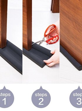 Door Draft Stopper Home Office Noise Reduce Under Door Draft