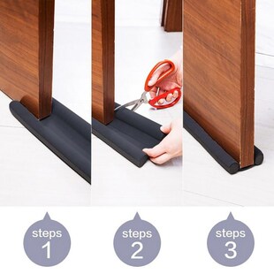 Door Draft Stopper Home Office Noise Reduce Under Door Draft
