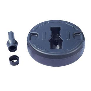 38cm Round Heavy Duty Patio Umbrella Base Water Sand Fillabl