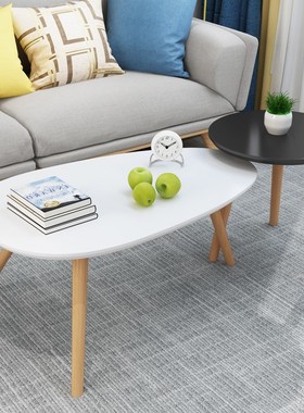 Tea-Table Bedside Wooden Nordic-Style Bedroom Creative Simpl