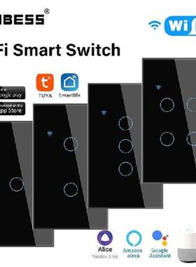 Smart Wifi Touch Switch Neutral Wire Required Smart Home