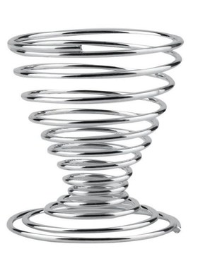 1pc Stainless Steel Spring Wire Tray Boiled Egg Cups Holder